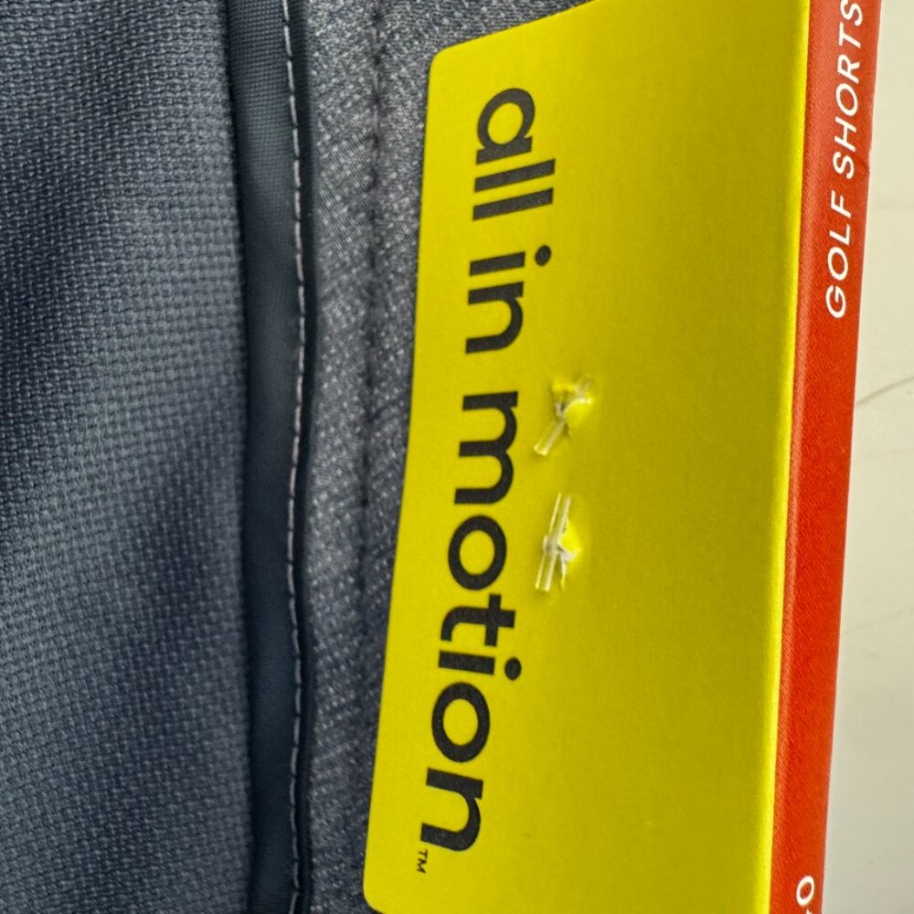NWT Men's Golf Shorts Grayish Blue All In Motion - Size 40 - Picture 7 of 9